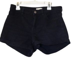 H&M Navy High Rise Shorts Size 6